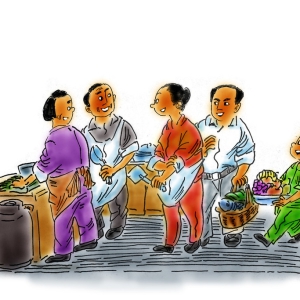 内蒙古赤峰市强制隔离戒毒所李建军有关社会文明建设的漫画 ... ...